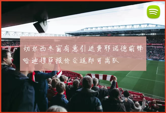 切尔西冬窗有意引进费耶诺德前锋哈迪穆萨报价合适即可离队